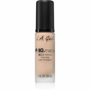 L.A. Girl Cosmetics PRO. Matte HD dlouhotrvající make-up s matným efektem odstín Natural 30 ml obraz