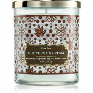 Bath & Body Works Hot Cocoa & Cream svíčka 227 g obraz