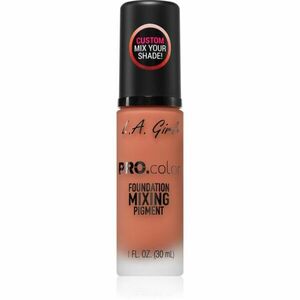 L.A. Girl Cosmetics PRO. Color podkladová báze pod make-up pro sjednocení barevného tónu pleti odstín Orange 30 ml obraz