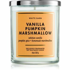 Bath & Body Works Vanilla Pumpkin Marshmallow svíčka 227 g obraz