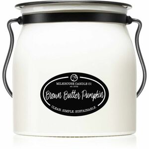 Milkhouse Candle Co. Creamery Brown Butter Pumpkin vonná svíčka Butter Jar 454 g obraz