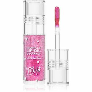 Rude Cosmetics Manga Collection Sparkle Lip Oil tónovací olej na rty s hydratačním účinkem odstín Strawberry 4 g obraz