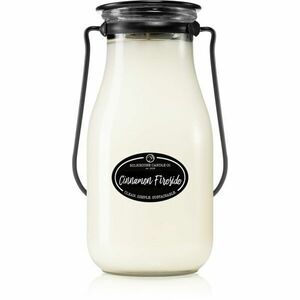 Milkhouse Candle Co. Creamery Cinnamon Fireside vonná svíčka Milkbottle 396 g obraz