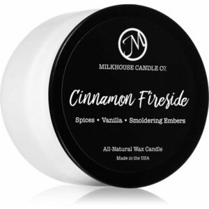 Milkhouse Candle Co. Creamery Cinnamon Fireside vonná svíčka Sampler Tin 106 g obraz