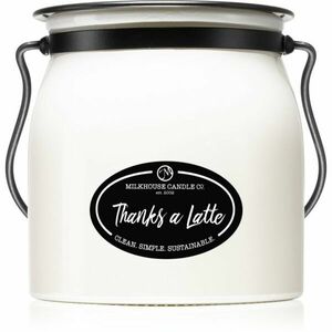 Milkhouse Candle Co. Creamery Thanks A Latte vonná svíčka Butter Jar 454 g obraz