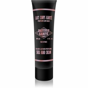 Institut Karité Paris Black Leather Shea Hand Cream ochranný krém na ruce 30 ml obraz