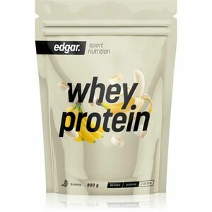 Edgar Whey Protein syrovátkový protein příchuť Banana 800 g obraz