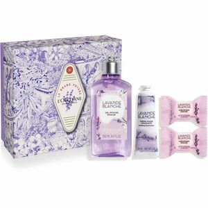 L’Occitane White Lavender Bath Gift dárková sada na tělo obraz