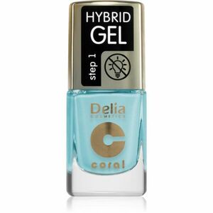 Delia Cosmetics Coral Nail Enamel Hybrid Gel gelový lak na nehty odstín 140 11 ml obraz