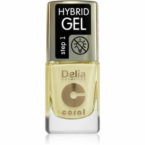 Delia Cosmetics Coral Nail Enamel Hybrid Gel gelový lak na nehty odstín 137 11 ml obraz