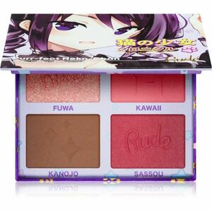 Rude Cosmetics Manga Face Palette multifunkční paleta na obličej odstín Purr-fect Neko-Chan 11.2 g obraz