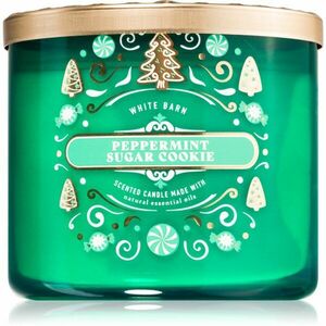 Bath & Body Works Peppermint Sugar Cookie vonná svíčka 411 g obraz