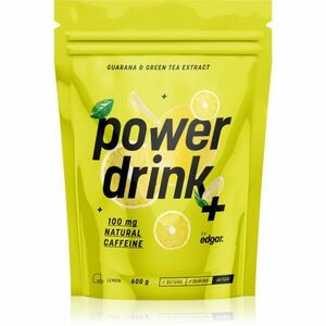 Edgar Power Drink + podpora sportovního výkonu s kofeinem příchuť Lemon 600 g obraz