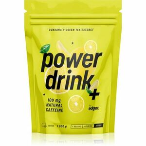 Edgar Power Drink + podpora sportovního výkonu s kofeinem příchuť Lemon 1500 g obraz