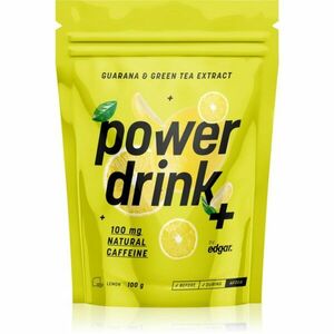 Edgar Power Drink + podpora sportovního výkonu s kofeinem příchuť Lemon 100 g obraz