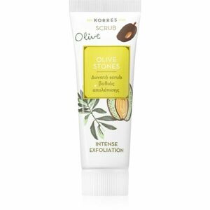 Korres Olive Stones hloubkově čisticí peeling 18 ml obraz