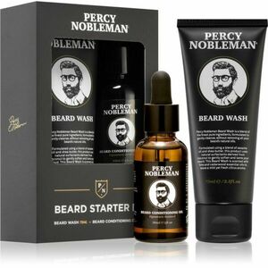 Percy Nobleman Beard Starter Kit sada na vousy obraz