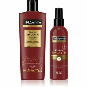 TRESemmé Keratin Smooth výhodné balení pro lesk a hebkost vlasů obraz