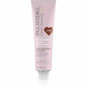 Paul Mitchell Clean Beauty Color Depositing Treatment vyživující maska pro barvené vlasy odstín Truffle 150 ml obraz