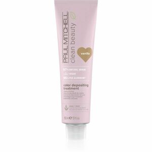 Paul Mitchell Clean Beauty Color Depositing Treatment vyživující maska pro barvené vlasy odstín Vanilla 150 ml obraz