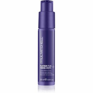 Paul Mitchell Platinum Plus Toning Drops pigmentové kapky pro zesvětlené, melírované studené blond vlasy 25 ml obraz