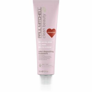 Paul Mitchell Clean Beauty Color Depositing Treatment vyživující maska pro barvené vlasy odstín Cinnamon 150 ml obraz