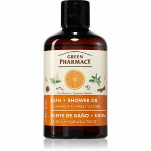 Green Pharmacy Cinnamon & Sweet orange Bath Oil sprchový olej skořice 250 ml obraz