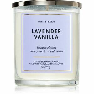 Bath & Body Works Lavender Vanilla vonná svíčka 227 g obraz