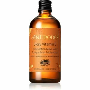 Antipodes Glory Vitamin C Triple-Action Glow Toner rozjasňující tonikum pro sjednocení barevného tónu pleti 100 ml obraz