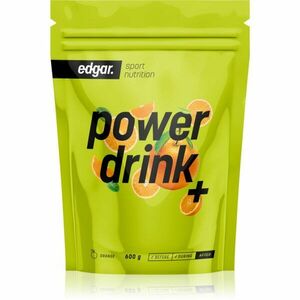 Edgar Power Drink + podpora sportovního výkonu s kofeinem příchuť Orange 600 g obraz