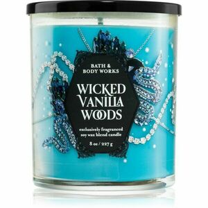 Bath & Body Works Wicked Vanilla Woods vonná svíčka 227 g obraz