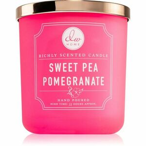 DW Home Signature Sweet Pea Pomegranate vonná svíčka 264 g obraz