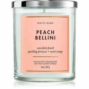 Bath & Body Works Peach Bellini vonná svíčka 227 g obraz