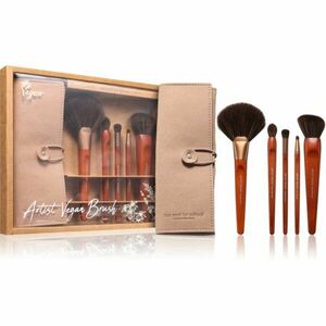 Too Cool For School Artist Vegan Brush Set sada štětců s pouzdrem obraz