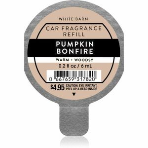 Bath & Body Works Pumpkin Bonfire vůně do auta náhradní náplň 6 ml obraz