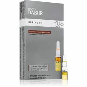 BABOR Doctor Babor - Refine RX Glow Bi-Phase Ampoules ampule pro rozjasnění pleti 7x1 ml obraz