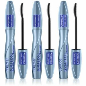 Catrice Glam & Doll Volume Mascara voděodolná řasenka výhodné balení 3 x 10 ml obraz