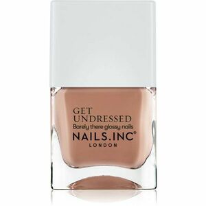 Nails Inc. Get Undressed pečující lak na nehty odstín Better Naked 14 ml obraz