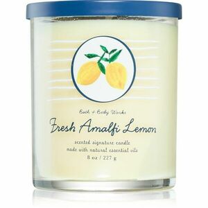 Bath & Body Works Fresh Amalfi Lemon vonná svíčka 227 g obraz