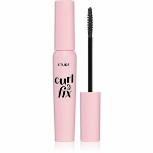 ETUDE Curl Fix Mascara voděodolná řasenka pro objem a natočení řas odstín 01 Black 8 g obraz