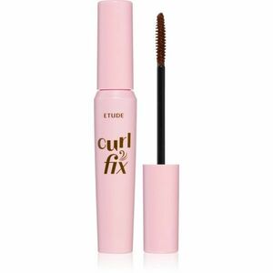 ETUDE Curl Fix Mascara voděodolná řasenka pro objem a natočení řas odstín 02 Brown 8 g obraz