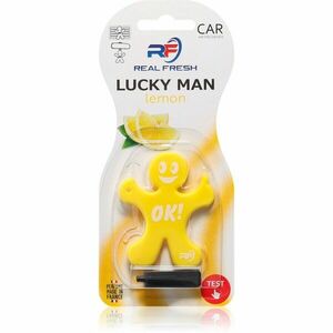 Real Fresh Lucky Man Lemon vůně do auta 1 ks obraz