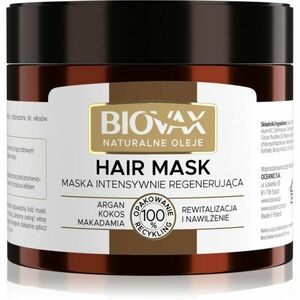 Biovax Natural Oil revitalizační maska pro dokonalý vzhled vlasů 250 ml obraz