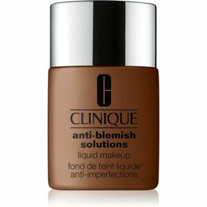 Clinique Anti-Blemish Solutions™ Liquid Makeup krycí make-up pro mastnou pleť se sklonem k akné odstín WN 125 Mahogany 30 ml obraz