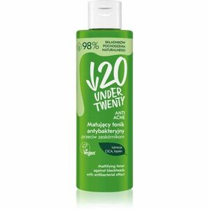 Under Twenty ANTI! ACNE čisticí a matující tonikum proti černým tečkám 200 ml obraz