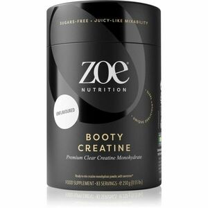 ZOE Booty Creatine kreatin monohydrát příchuť Unflavoured 250 g obraz