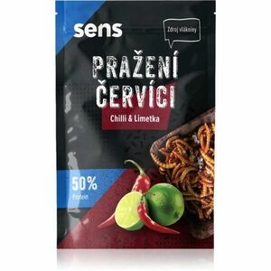 SENS Kořenění červíci jedlý hmyz příchuť Chilli & Lime 12 g obraz