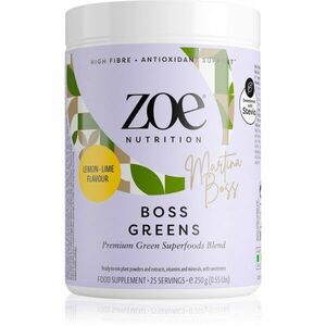 ZOE Boss Greens prášek pro vaši pohodu příchuť Lemon - Lime 250 g obraz