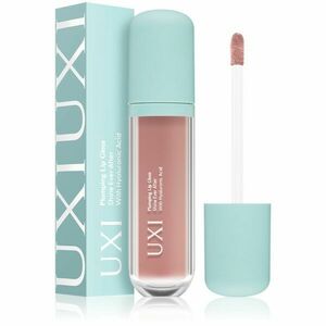 UXI BEAUTY Plumping Lip Gloss lesk na rty pro větší objem s kyselinou hyaluronovou Tres chic 5 ml obraz