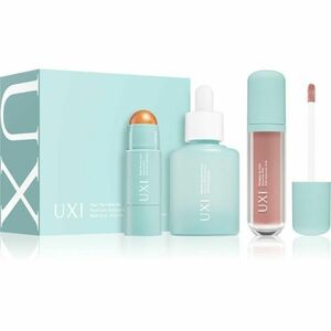 UXI BEAUTY Face the Glow Kit sada pro zářivou pleť Sparkling Wine 4 ks obraz